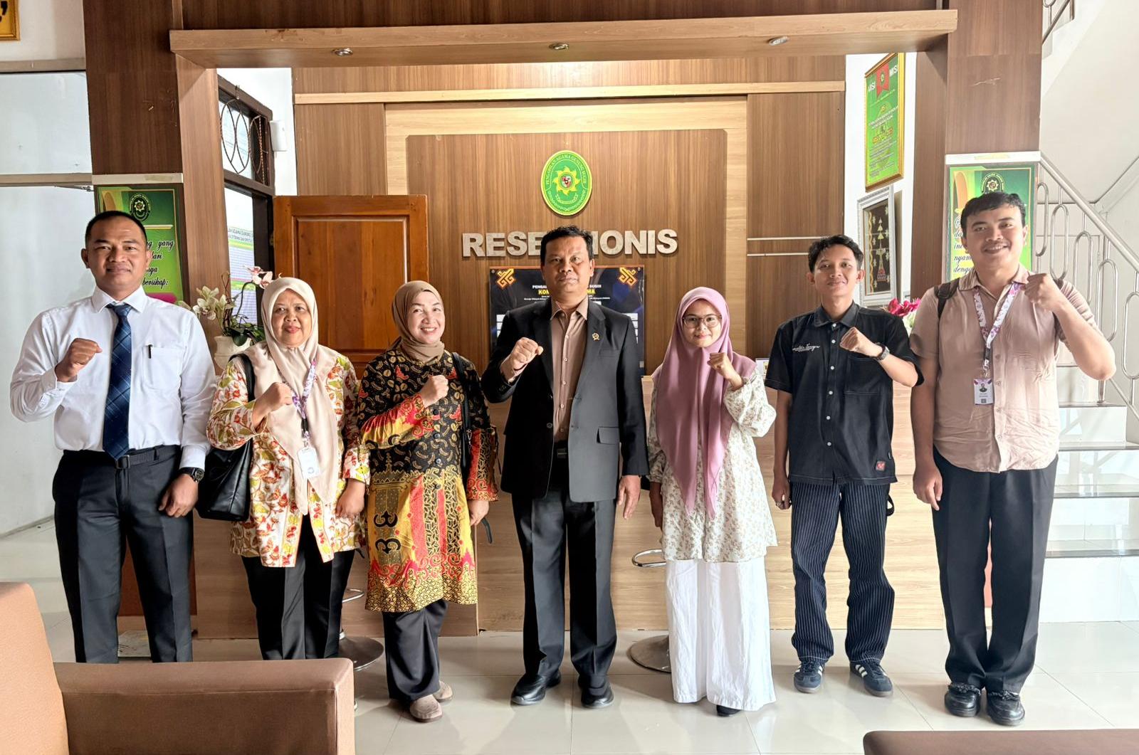 Perkuat Lembaga Peradilan - DAMAR Audiensi ke Pengadilan Agama Lampung Tengah